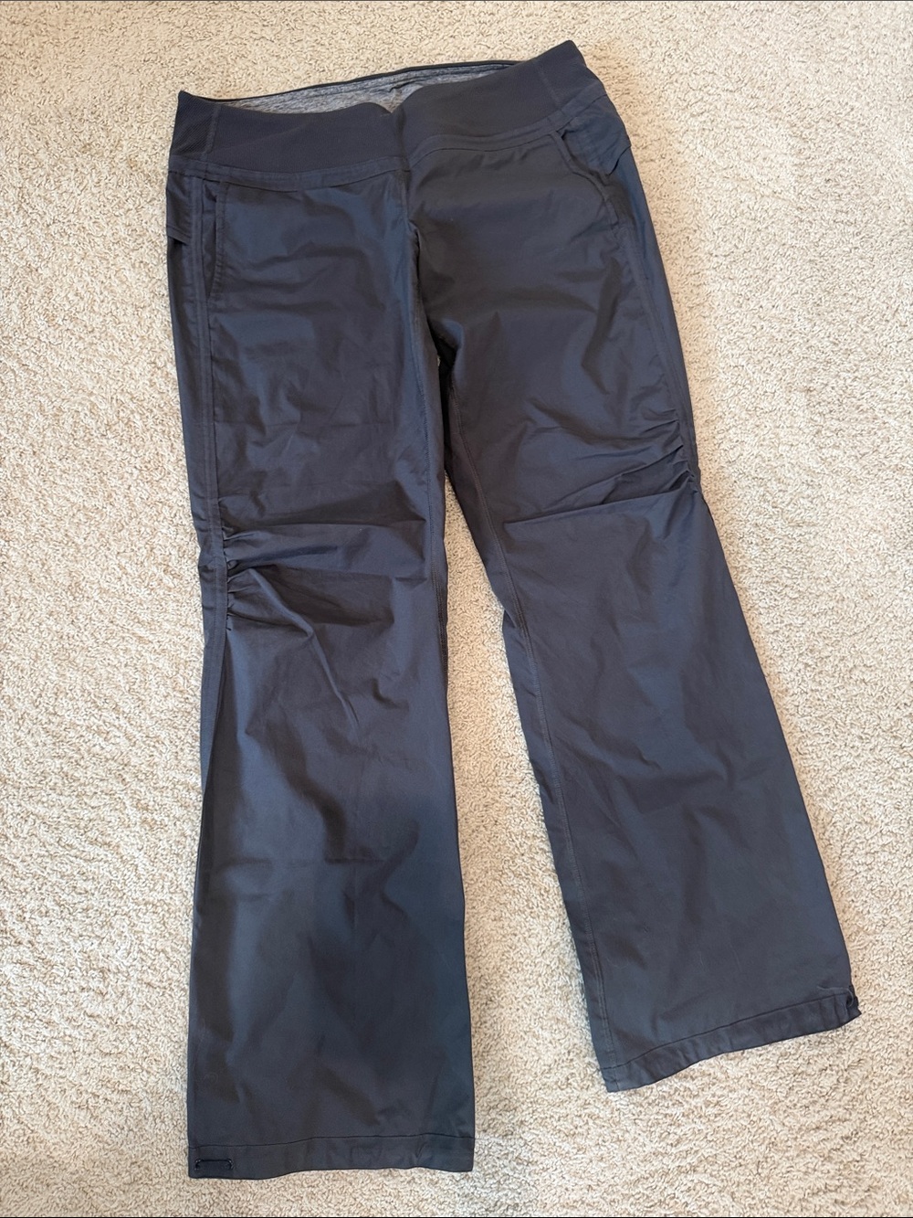 Lululemon Black Dance Studio Pants – Straight Leg / Cinch Hem - Size Large